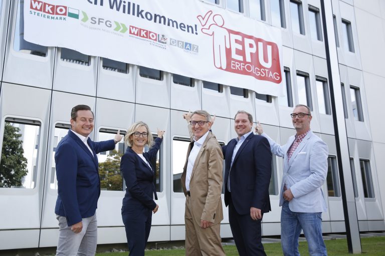 Sujetbild EPU-Tag mit Vertretern des Wirtschaftsbundes und der WKO Steiermark